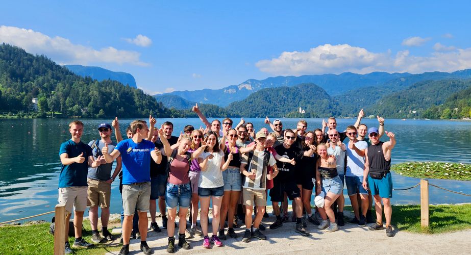 Groepsfoto Bled Groepsfoto Bled